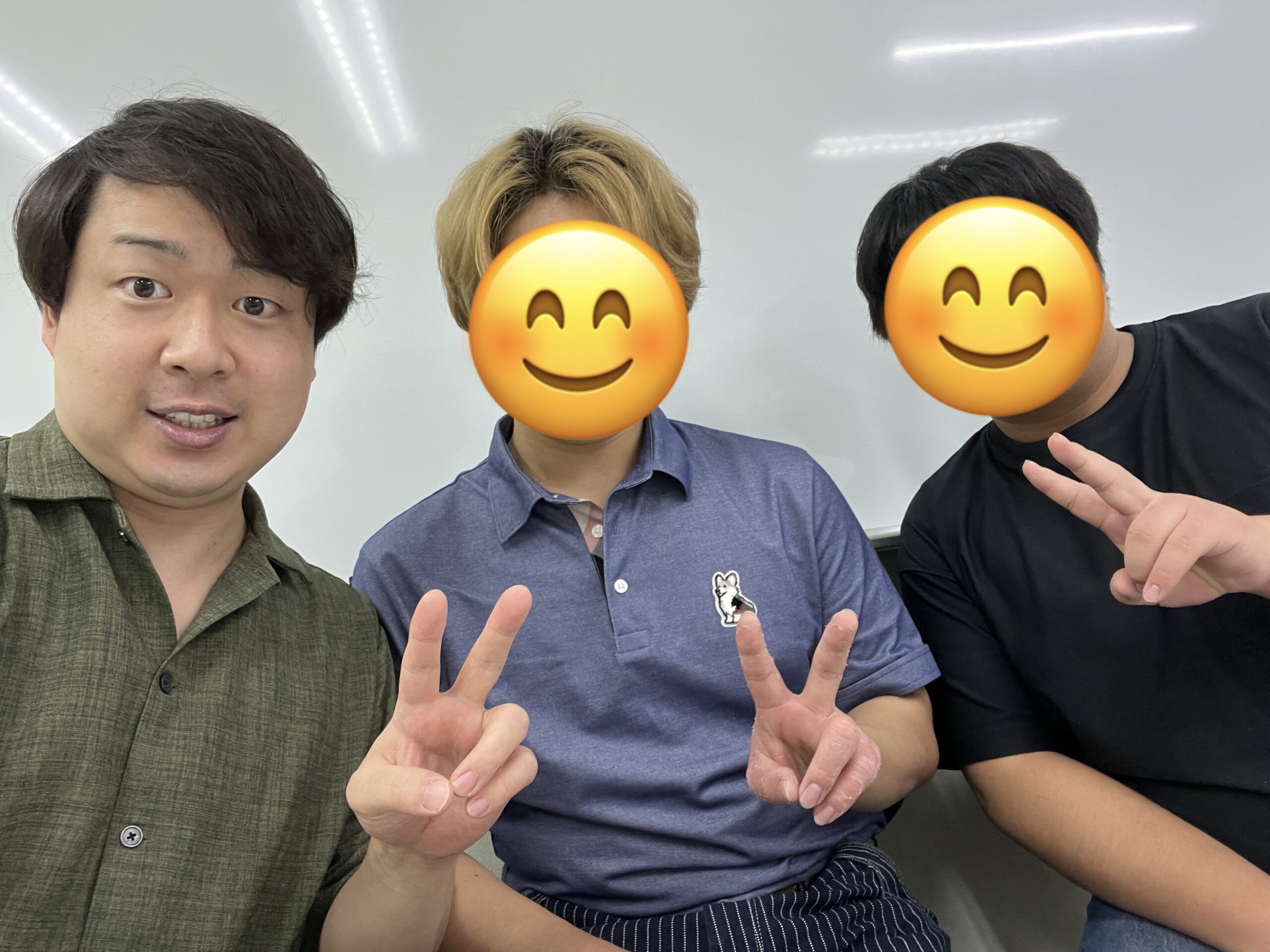 兄から弟へ、気合いを注入！
